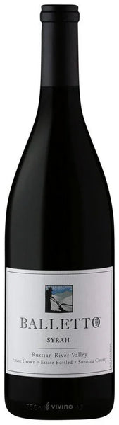 Balletto Vineyards Syrah (750Ml)