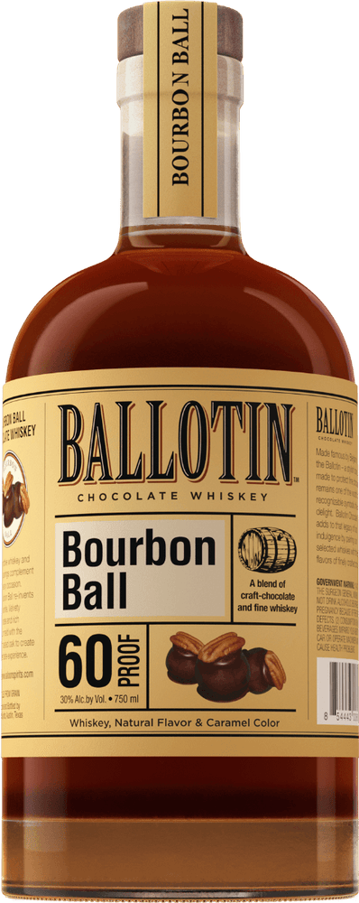 Ballotin Bourbon Ball Chocolate Whiskey (750Ml)