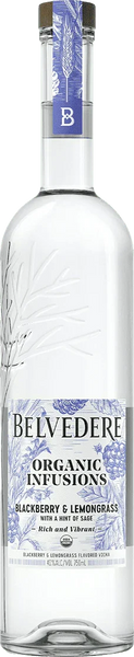 Belvedere Organic Infusions Blackberry & Lemongrass Vodka (750Ml)