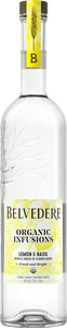 Belvedere Organic Infusions Lemon & Basil Vodka (750Ml)