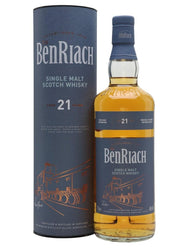 BenRiach 21 Year Old Single Malt Scotch Whisky (750ml)