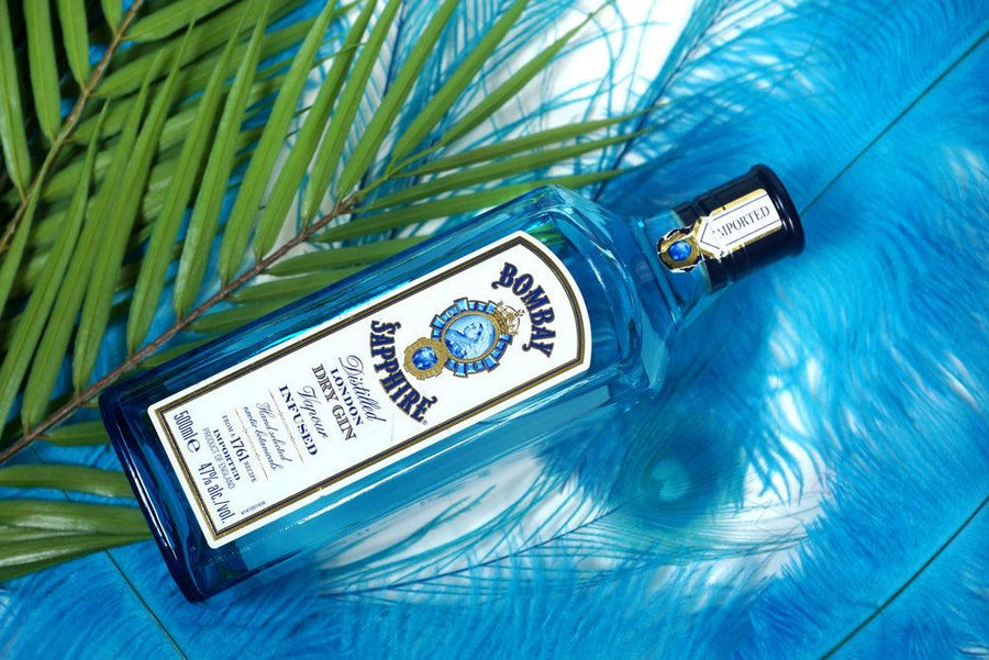 Bombay Sapphire Gin, 750 ml Blue Bottle, ABV 47%