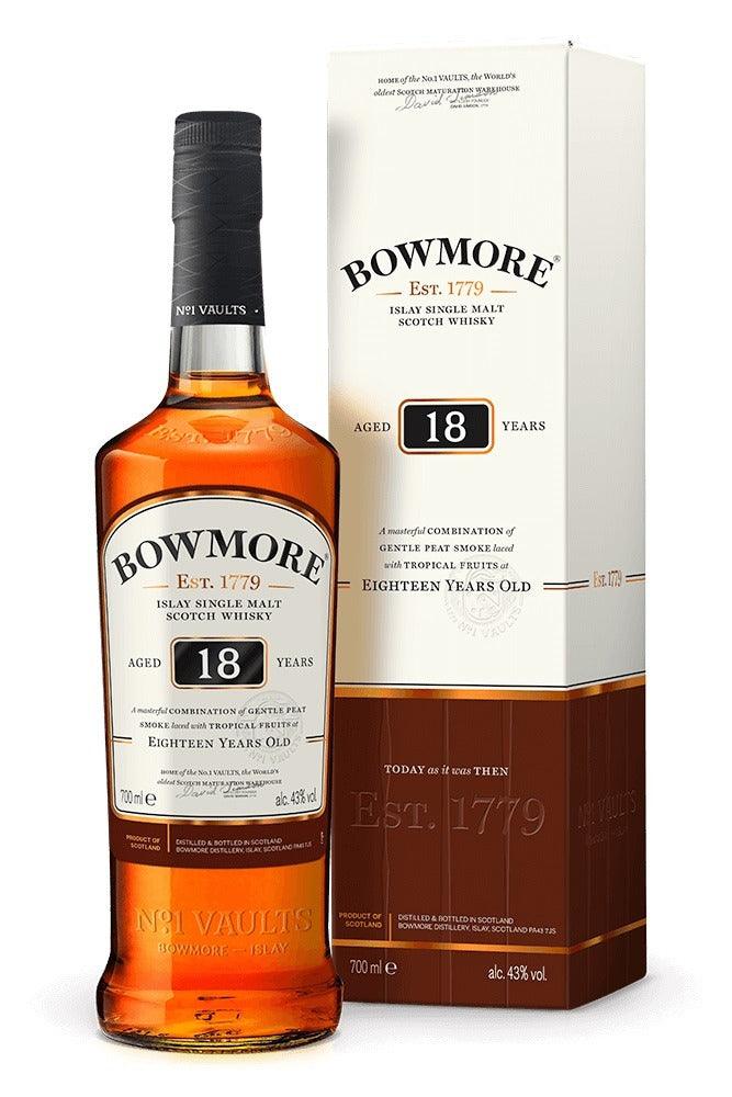 Bowmore 18 Year Old Scotch Whisky (750Ml)