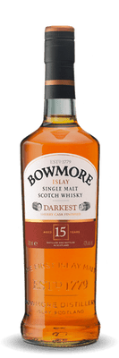 Bowmore Single Malt Scotch 15 Year Darkest  (750ml)