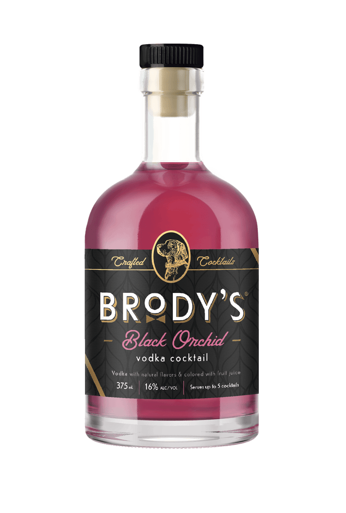 Brody’S Black Orchid – Rtd Vodka Cocktail (375Ml)