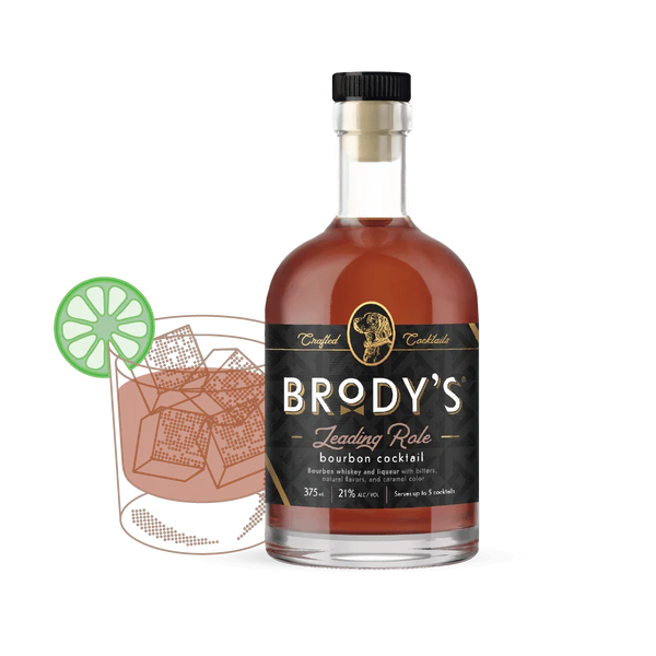 Brody’s Leading Role  - Rtd  Bourbon Cocktail (375Ml)