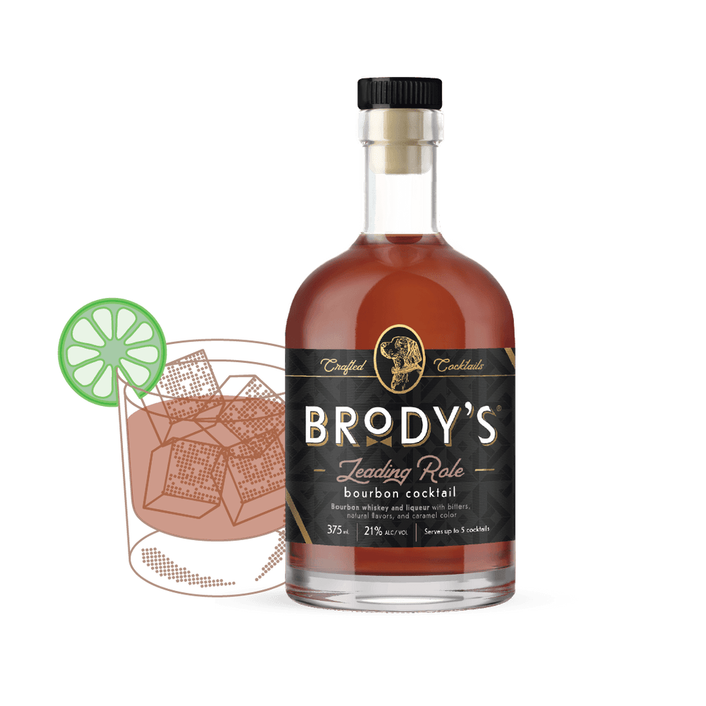 Brody’S Leading Role  - Rtd  Bourbon Cocktail (375Ml)