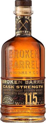 Broken Barrel Cask Strength Bourbon Whiskey (750ml)