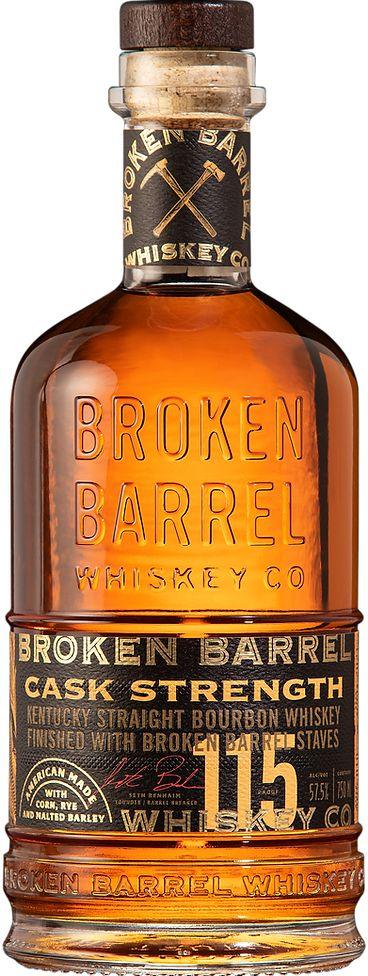 Broken Barrel Cask Strength Bourbon Whiskey (750Ml)