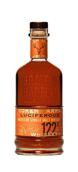 Broken Barrel Luciferous American Single Malt Whiskey (750Ml)