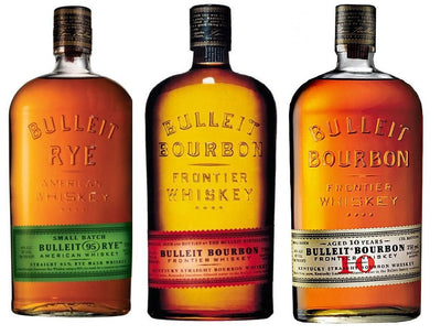 BULLEIT BOURBON COLLECTION (3 BOTTLES)