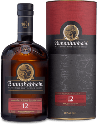 Bunnahabhain 12 Year Scotch Whisky (750ml)