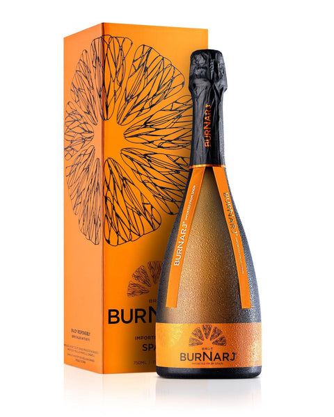 Burnarj Brut Premium Orange Sparkling Wine (750Ml)