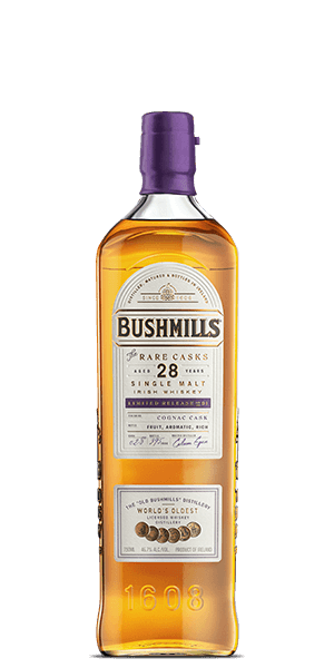 Bushmills 28 Year Cognac Cask Single Malt Irish Whiskey (750Ml)