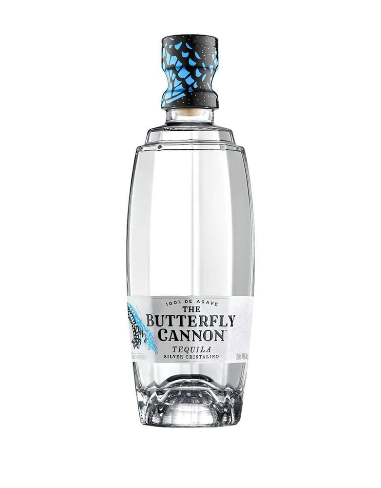 Butterfly Cannon Silver Cristalino Tequila (750Ml)