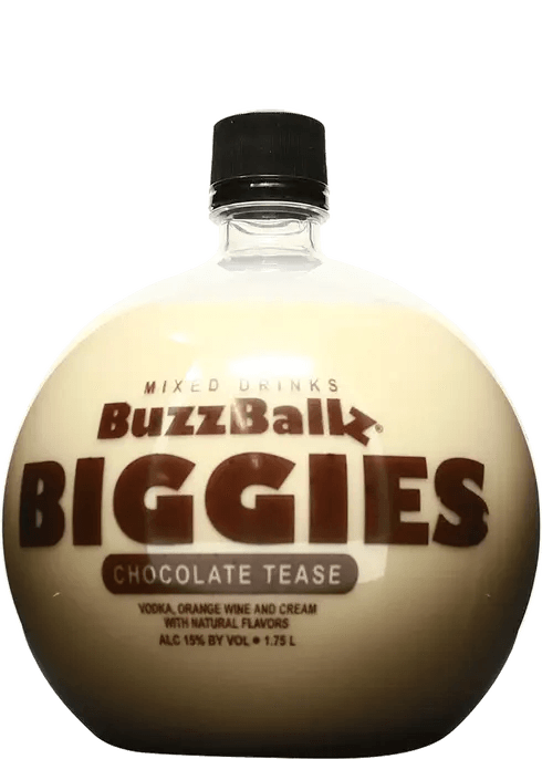 Buzzballz Biggies Chocolate Tease - 1.75L