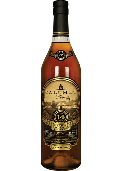 Calumet Farm Single Rack Black 14 Year Kentucky Straight Bourbon (750Ml)