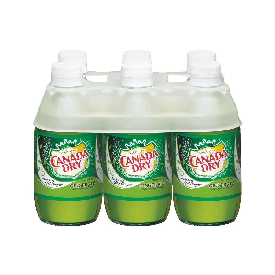 CANADA DRY GINGER ALE (6 PCK - 10 OZ)