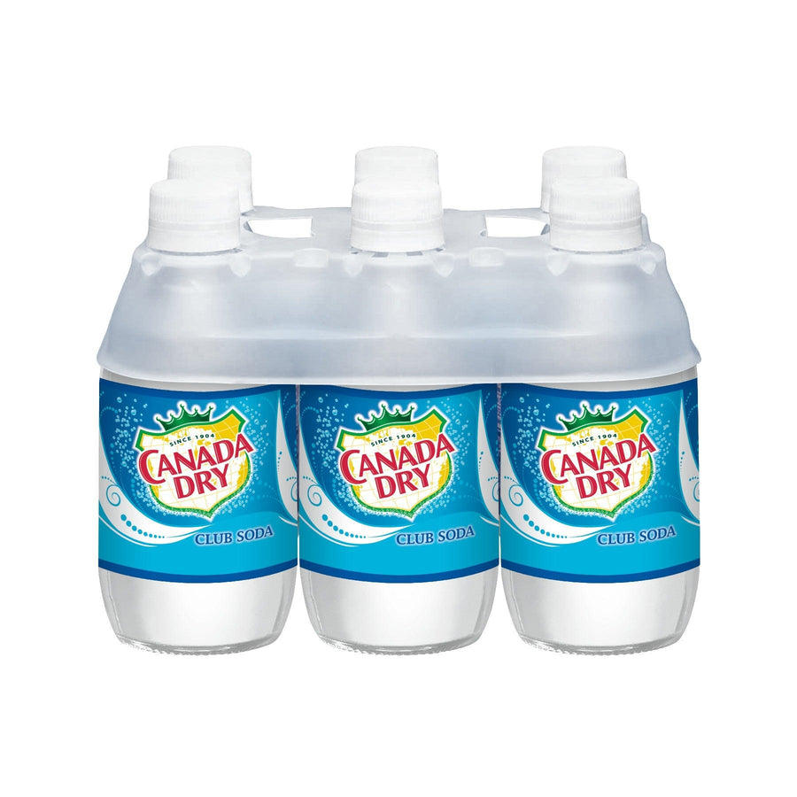 CANADA DRY SPARKLING WATER (6 PCK - 10 OZ)
