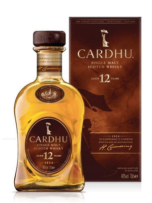 CARDHU 12 YEAR OLD SCOTCH WHISKEY (750ML)