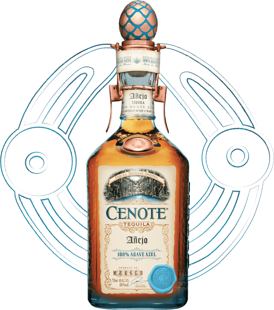 Cenote Anejo Tequila (750Ml)