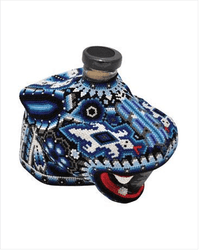 Chaquira Beaded Jaguar Blanco Tequila (750ml)
