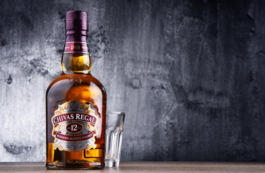 CHIVAS REGAL 12 YEAR OLD BLENDED SCOTCH WHISKEY (750 ML)