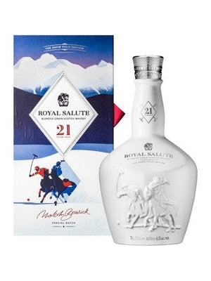 Chivas Regal Royal Salute 21 Year The Snow Polo Edition (750ml)