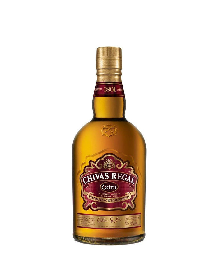 CHIVAS SCOTCH COLLECTION (4 BOTTLES)