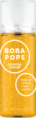 Cocktail Caviar Boba Pops Peach (375Ml)