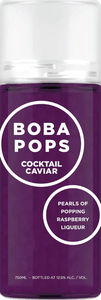 Cocktail Caviar Boba Pops Raspberry (375Ml)