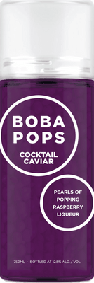 Cocktail Caviar Boba Pops Raspberry (375Ml)