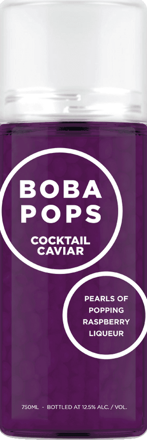 Cocktail Caviar - Boba POPS Raspberry (375 ML)