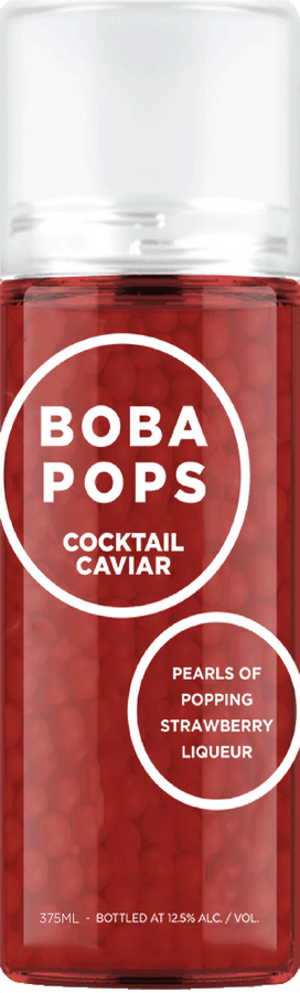 Cocktail Caviar - Boba POPS Strawberry (375 ML)