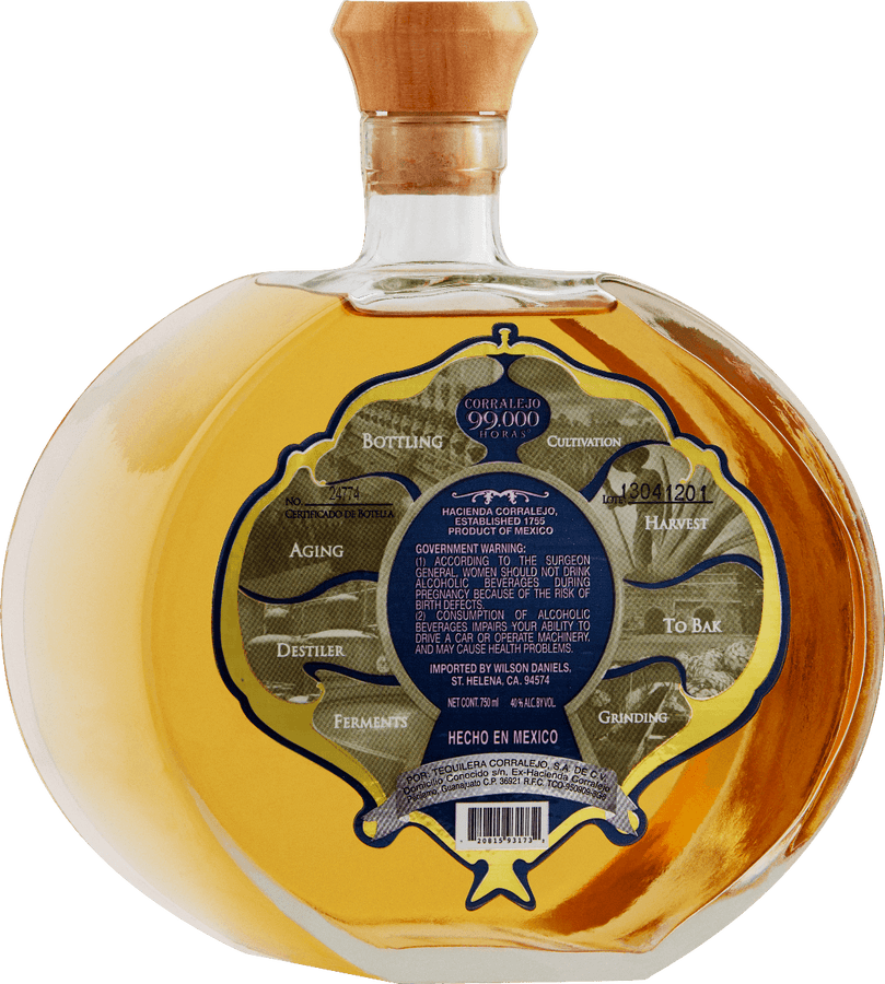 Corralejo 99,000 Horas Anejo Tequila - (750ml) Free $69.99 - $125 Shipping