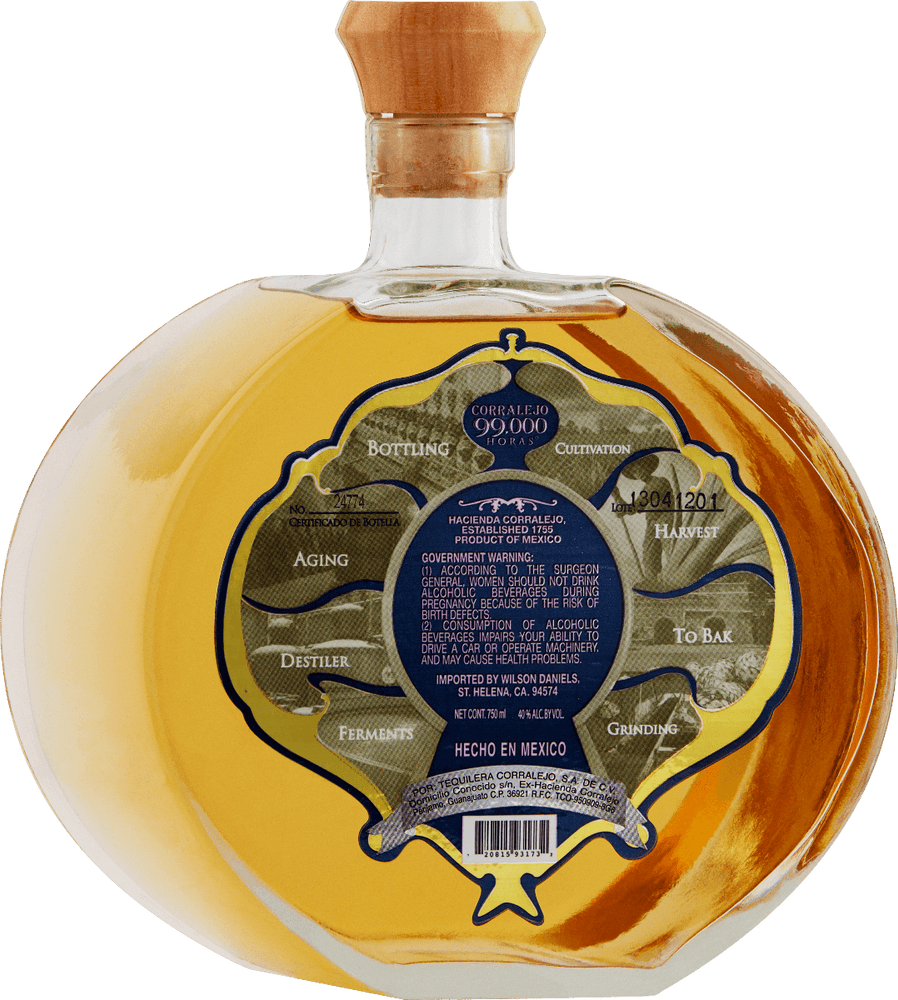 Corralejo 99,000 Horas Anejo Tequila (750Ml)