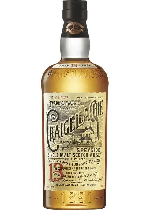 Craigellachie 13 Year Old Scotch Whiskey (750Ml)