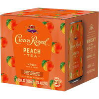 Crown Royal Cans Peach Tea Cocktail (4 Pack)