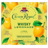 Crown Royal Whisky Lemonade 4 pack cans (200ml)