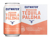 Cutwater Grapefruit Tequila Paloma Canned Cocktails (4 Pck)