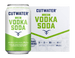 Cutwater Lime Vodka Soda Canned Cocktails (4 Pck)