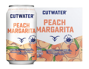 Cutwater Peach Margarita Canned Cocktails (4 Pack)