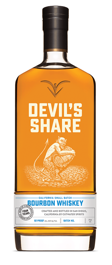 Cutwater Spirits Devil'S Share Bourbon Whiskey (750Ml)