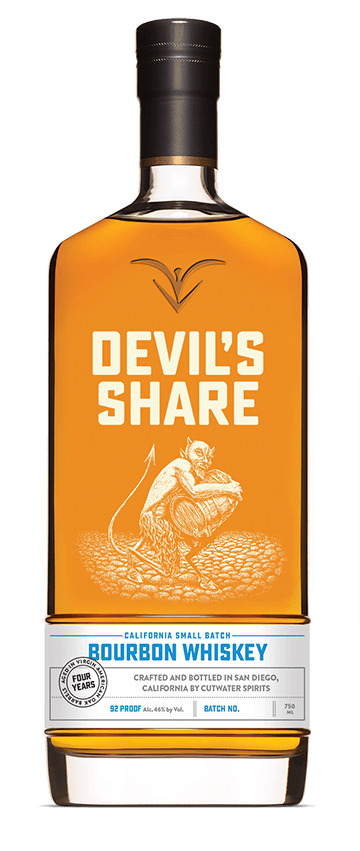 Cutwater Spirits Devil's Share Bourbon Whiskey (750ml)
