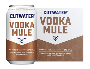 Cutwater Vodka Mule Canned Cocktails (4 Pk)