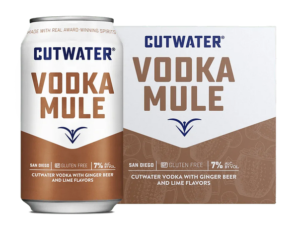 Cutwater Vodka Mule Canned Cocktails (4 Pk)