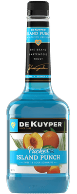 Dekuyper Island Punch Pucker Schnapps Liqueur (750Ml)