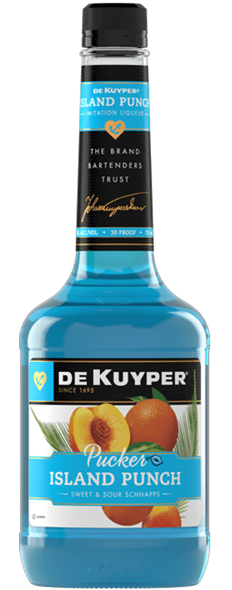 DeKuyper Island Punch Pucker Schnapps Liqueur (750ml)