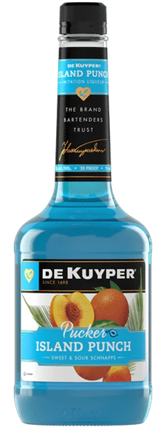 Dekuyper Island Punch Pucker Schnapps Liqueur (750Ml)