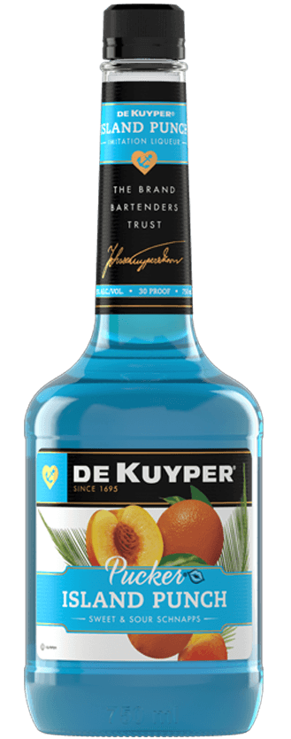 Dekuyper Island Punch Pucker Schnapps Liqueur (750Ml)